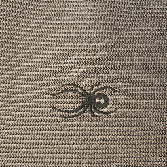 Spyder Soft Shell 1/4 Zip Fleece Pullover Sweater Jacket Mens Size XL Black Gray - Picture 5 of 14